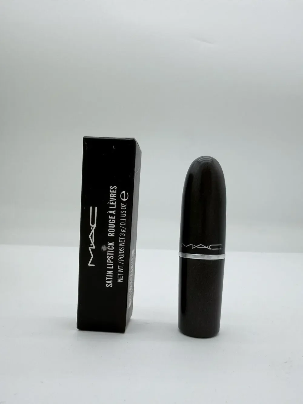 Mac Satin Lipstick Brave NIB 3g 0.1oz Brand New in Box